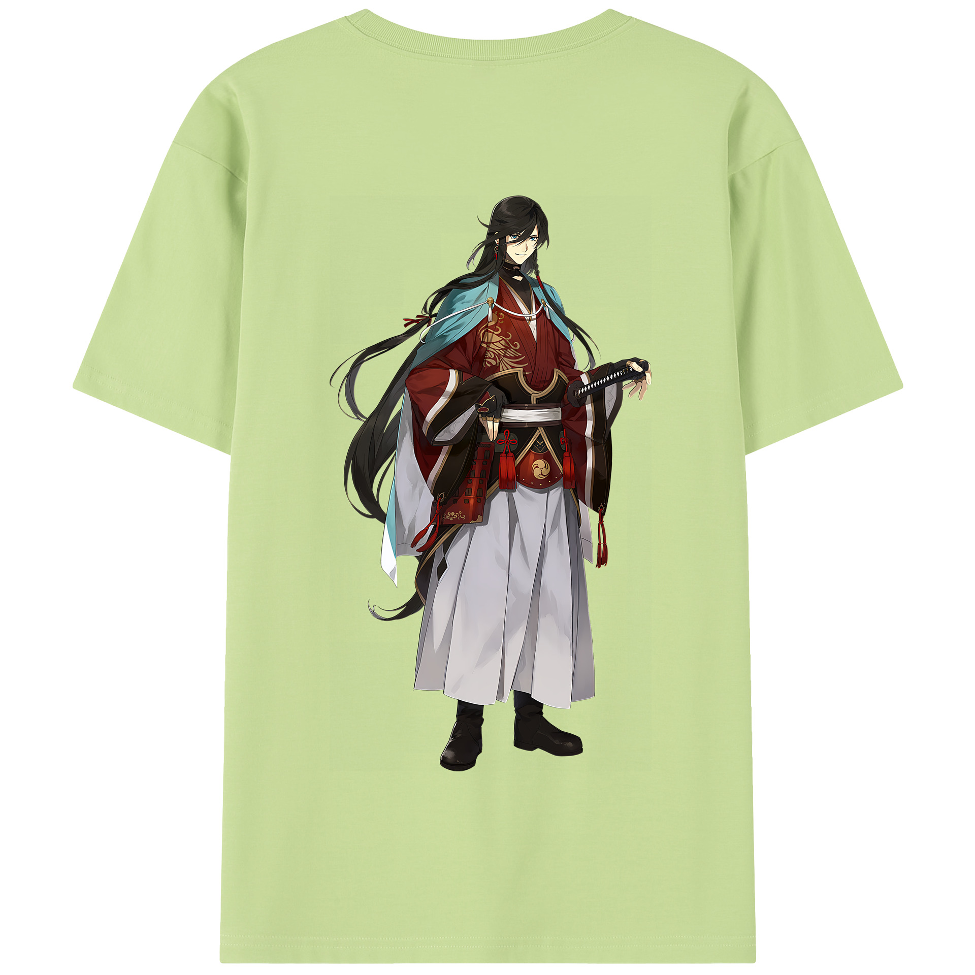 （画像用） 刀剣乱舞 Touken Ranbu 綿100％半袖Tシャツ（背面プリント）